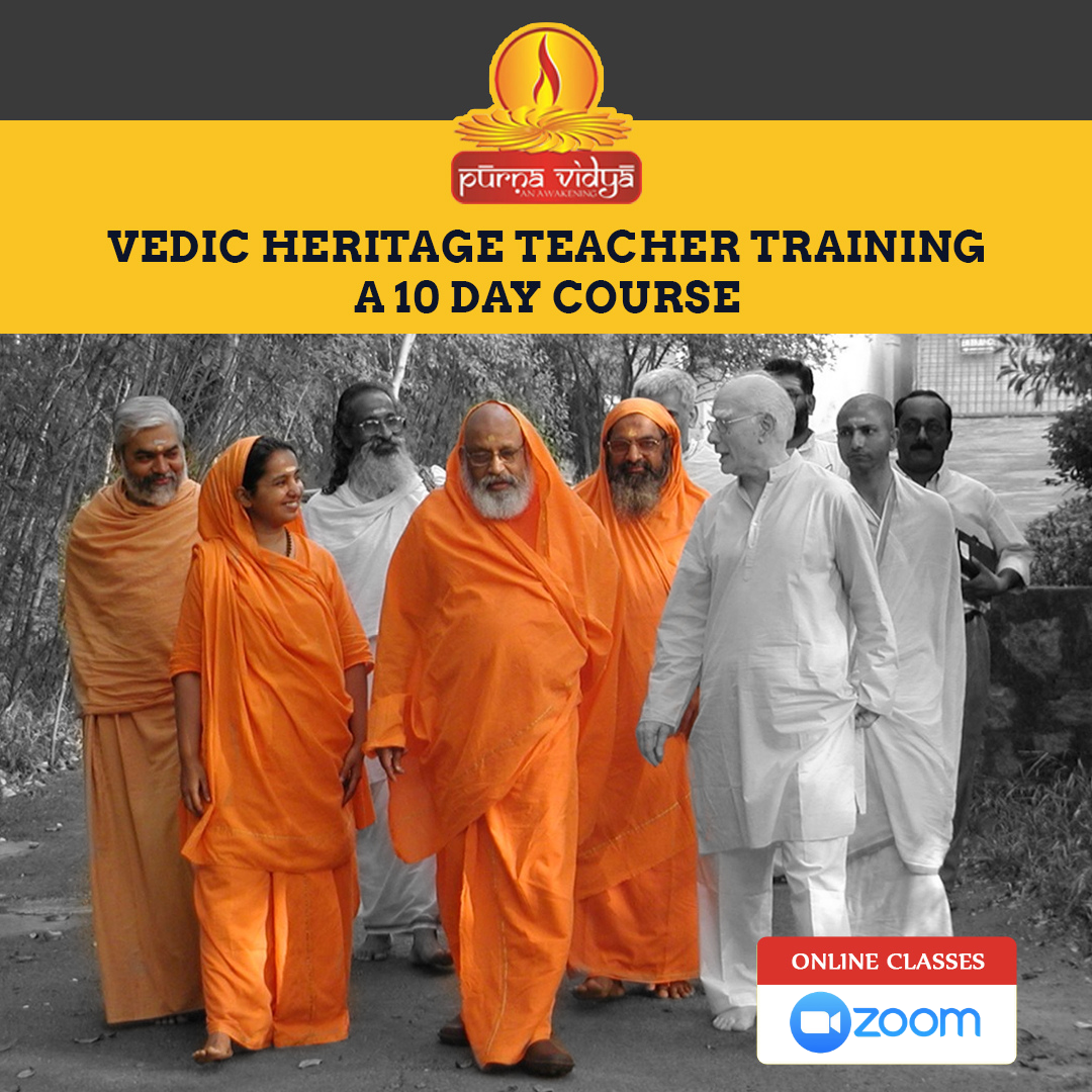 Vedic heritage teacher training A 10 day course